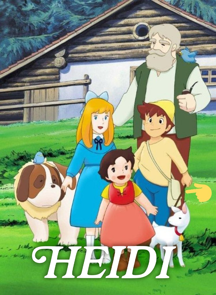 Heidi: A Girl of the Alps cover