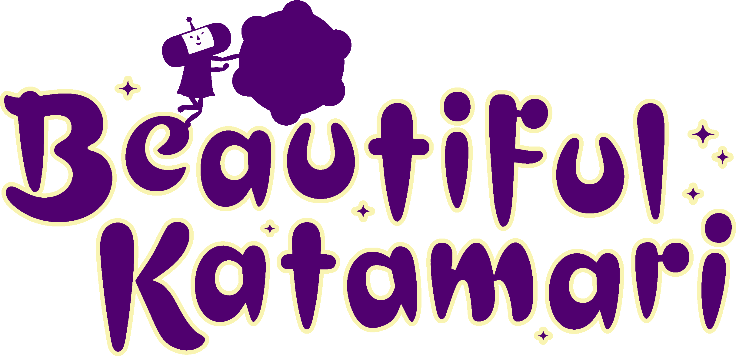 Beautiful Katamari Damacy logo