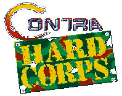 Contra: Hard Corps logo