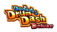 Dedede's Drum Dash Deluxe logo