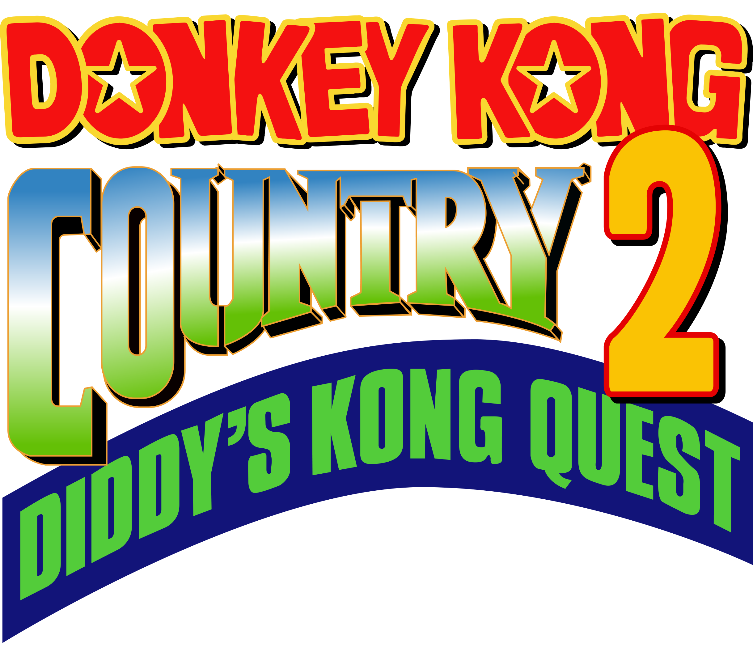 Donkey Kong Country 2: Diddy's Kong Quest logo
