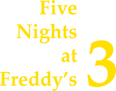 Five Nights at Freddy's 3 logo