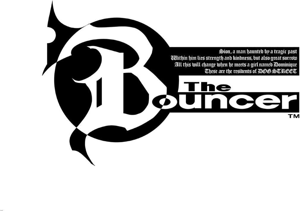 he Bouncer logo