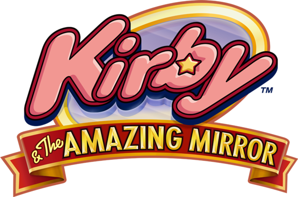 Kirby & The Amazing Mirror logo