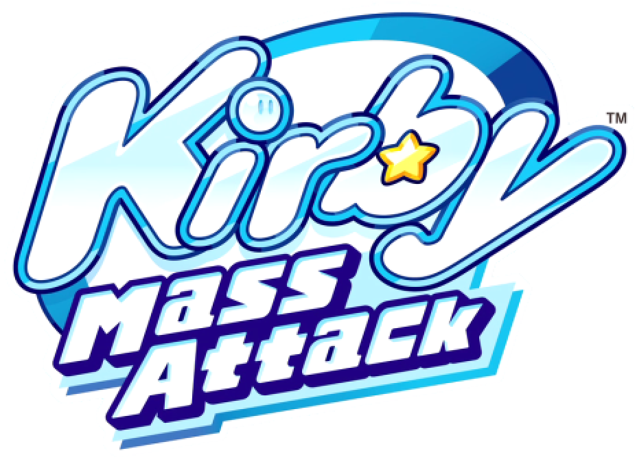 Kirby Mass Attack logo