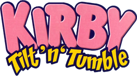 Kirby Tilt ‘n’ Tumble logo