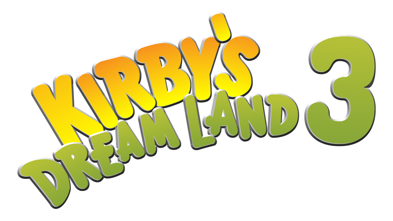 Kirby’s Dream Land 3 logo