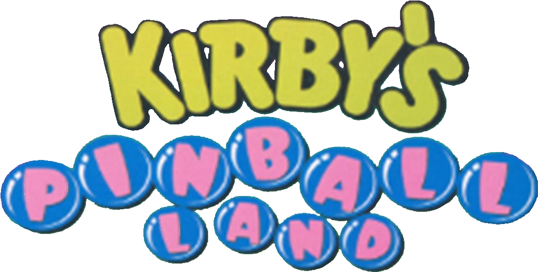 Kirby’s Pinball Land logo
