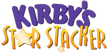 Kirby’s Star Stacker logo