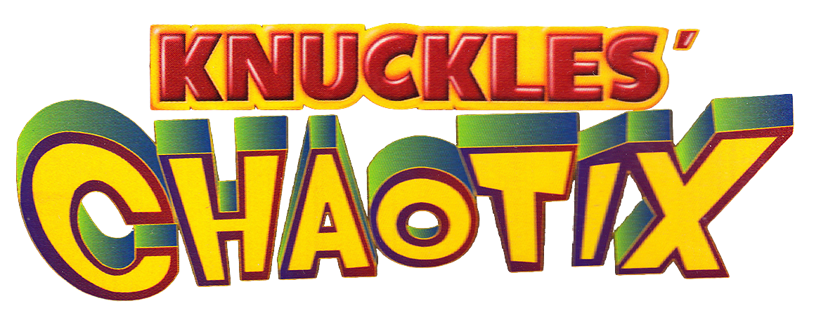 Knuckles' Chaotix logo