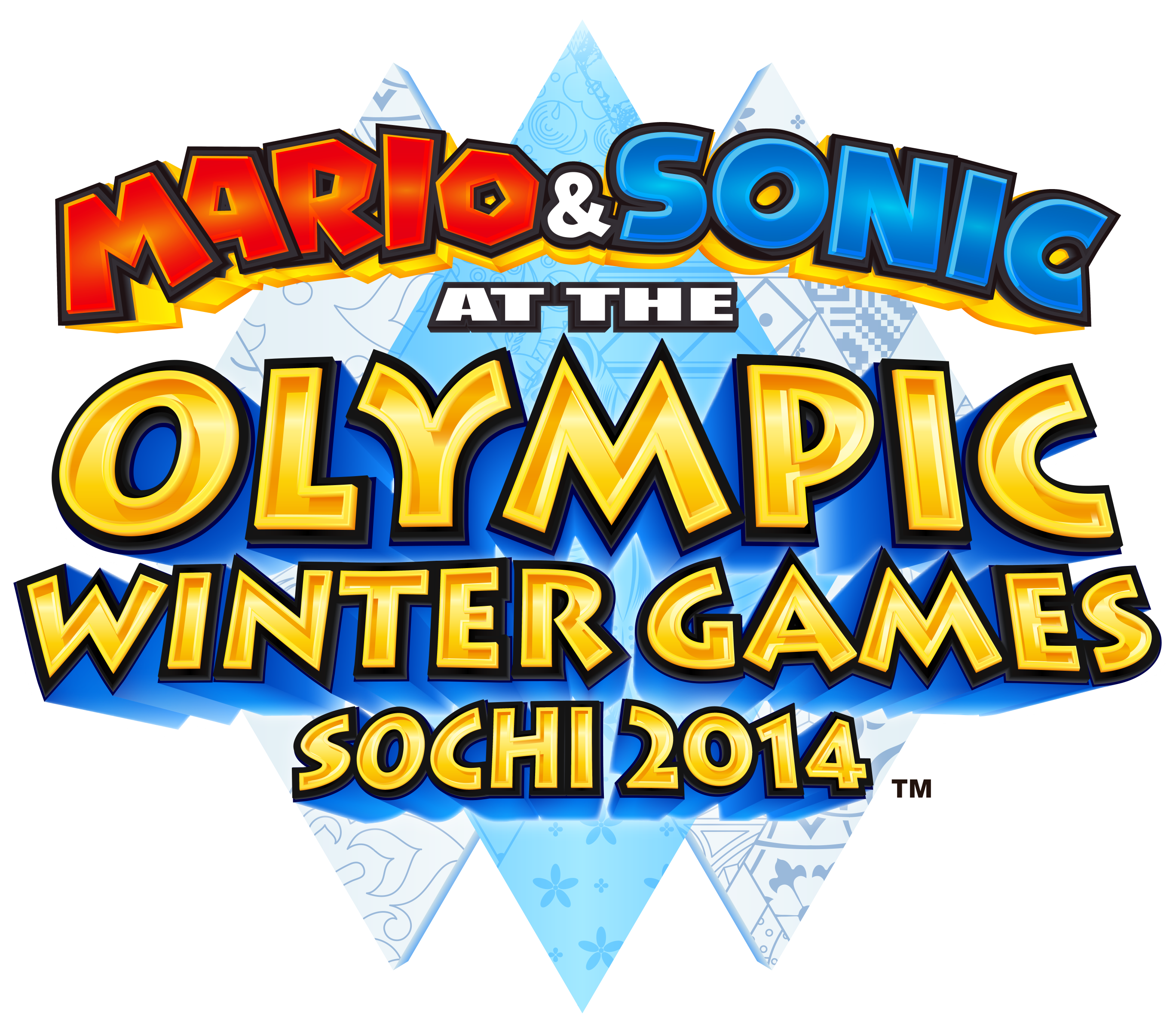 Mario & Sonic at the Sochi 2014 Olympic Winter Games logo