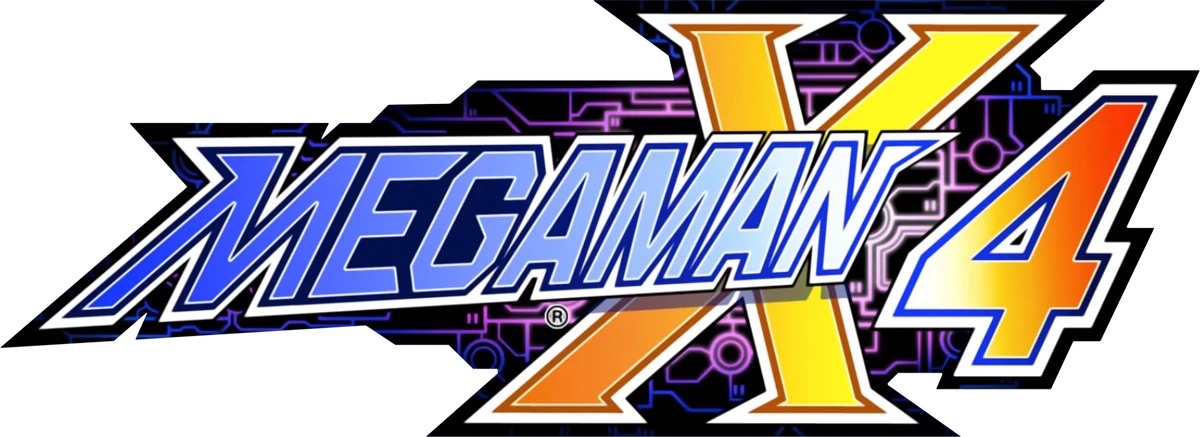Mega Man X4 logo