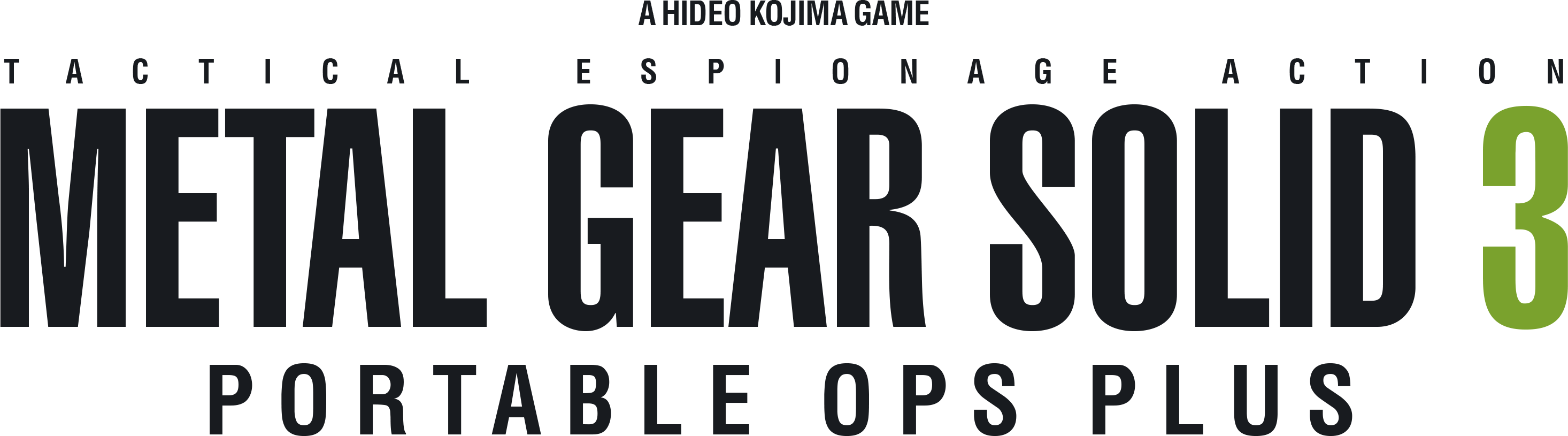 Metal Gear Solid: Portable Ops logo