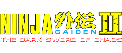 Ninja Gaiden II: The Dark Sword of Chaos logo