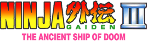 Ninja Gaiden III: The Ancient Ship of Doom logo