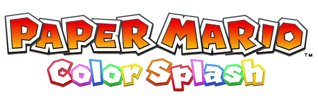 Paper Mario: Color Splash logo