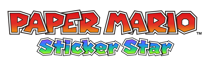 Paper Mario: Sticker Star logo