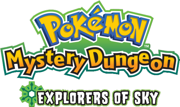 Pokémon Mystery Dungeon: Explorers of Sky logo
