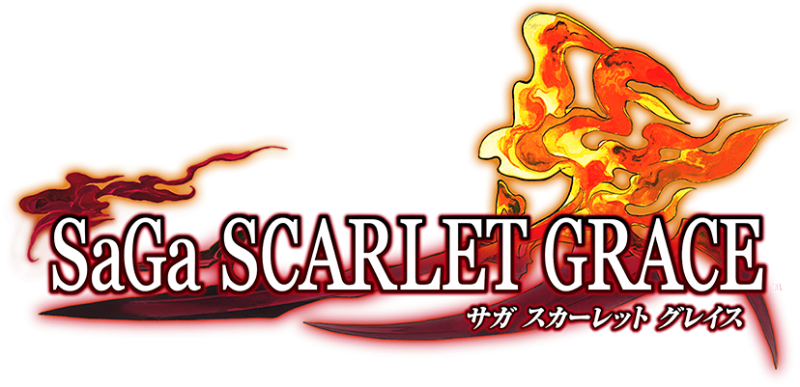 SaGa Scarlet Grace logo