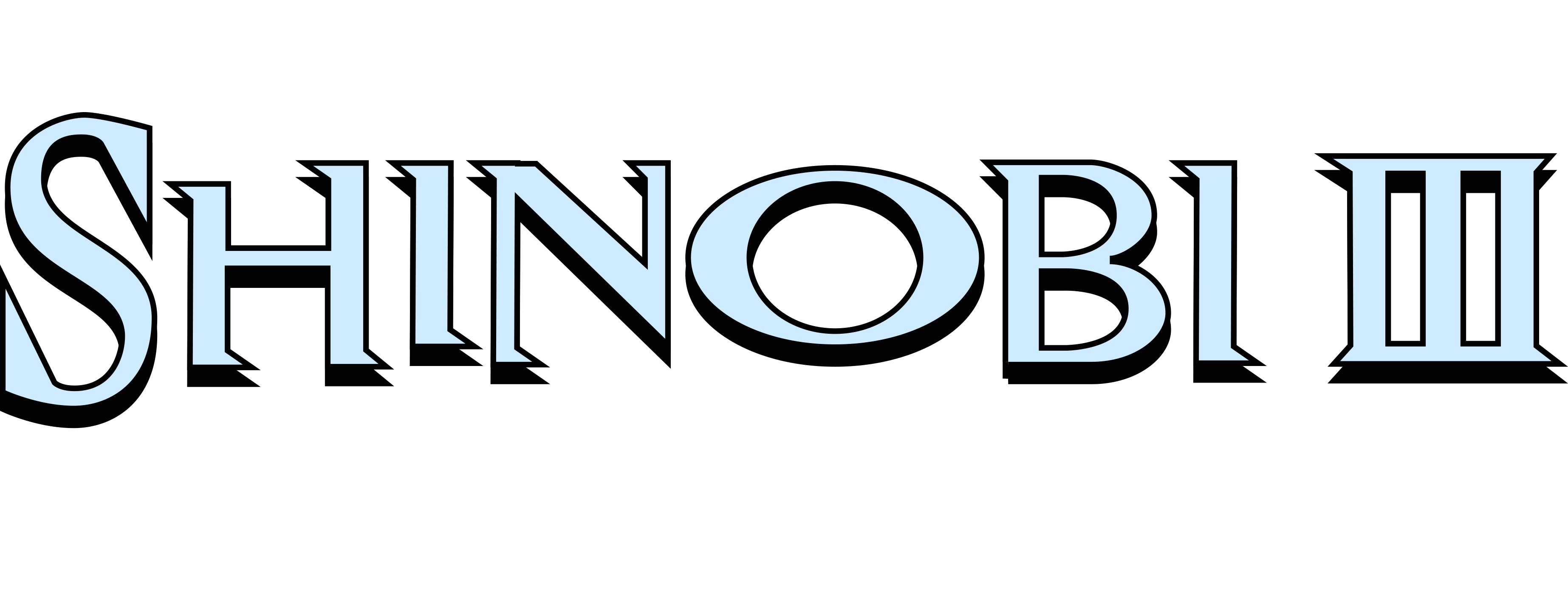 Shinobi III: Return of the Ninja Master logo
