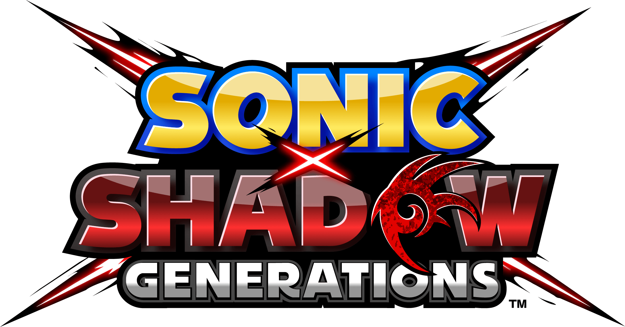 Sonic X Shadow Generations logo
