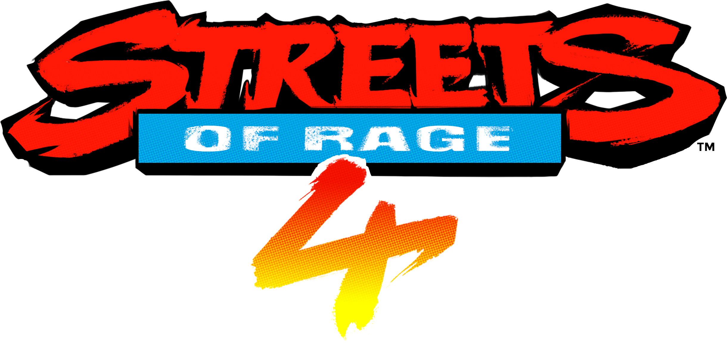 Streets of Rage 4 logo