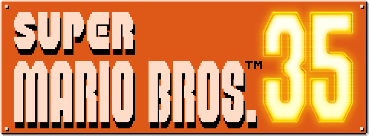 Super Mario Bros. 35 logo
