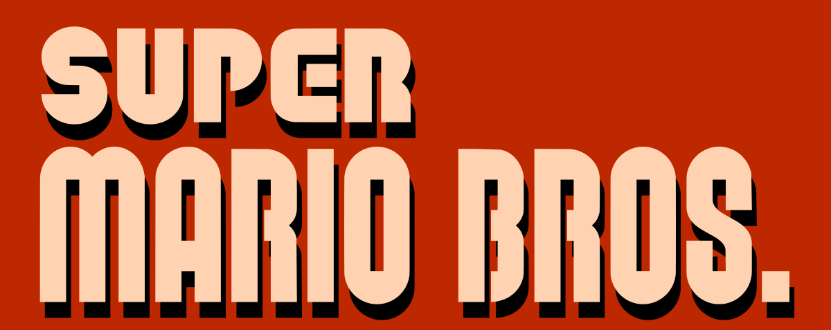 Super Mario Bros. logo
