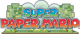 Super Paper Mario logo